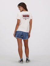 Volcom Lock It Up Tee Top - Bone